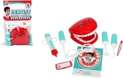 Set da dentista per bambini – gioco del dottore in plastica con strumenti e modello di mascelle