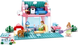 Sluban Girls Dream la casa del vicino – set di costruzione per bambini