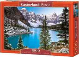 Puzzle 1000 pezzi lago nelle Montagne Rocciose CASTORLAND 68 × 47 cm
