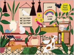 GALISON Puzzle Qui vive l'amore 1000 pezzi