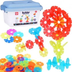 Fiocchi da costruzione colorati 3D – set di 140 pezzi per bambini