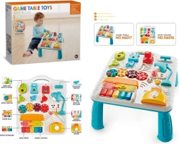 Tavolino educativo con lampadina