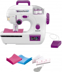 Macchina da cucire 24 cm con alimentazione USB e supporto per battery pack