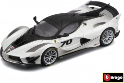 modello in metallo auto bburago ferrari fxx-k evo 2017 1:43 bianco/nero