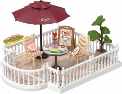 Rolife DIY casetta: terrazza Chic Café – set di espansione 76 pezzi