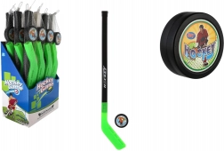 Hockey per bambini con disco di plastica 74 cm