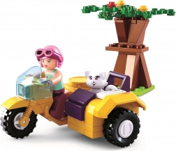 Sluban Girls Dream Moto con carrozza laterale