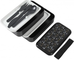 bento box nero con gatto 1,2 l