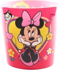 Cestino rosa per bambini Minnie Mouse
