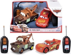 Auto RC Saetta McQueen e Cricchetto Twin Pack 1:32, 14 cm, 1 canale