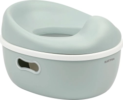 Nattou vasino educativo 3 in 1 Potty verde salvia