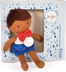 Bambola Doudou Jolijou Enzo 16 cm blu