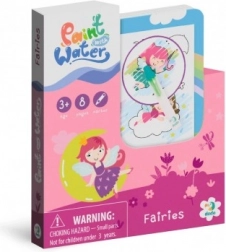 Pittura magica con l'acqua Fiaba