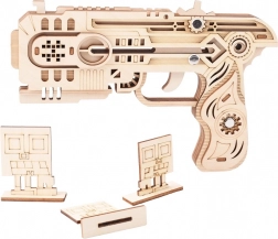 Puzzle 3D in legno Pistola a elastici Dragon Chaser