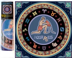 Pittura con diamanti 7D Acquario 30x30 cm