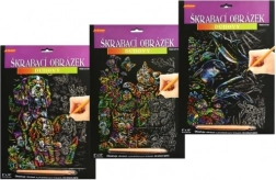 Immagine da Grattare Arcobaleno Cani 20x25 cm