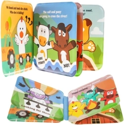Libro da bagno per i più piccoli con animaletti della fattoria