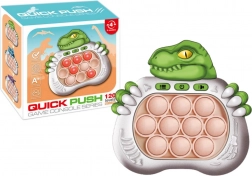 Gioco sensoriale Pop It dinosauro con luci e suoni – verde