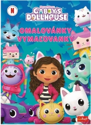 libro da colorare Gabby's Dollhouse 20 × 27,3 cm, 24 pagine