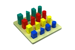 Scala Montessori – solidi geometrici