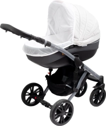 Zanzariera per passeggino New Baby Basic bianca