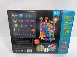 Pista a biglie luminosa per il buio, 72 pezzi