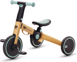 Kinderkraft 4Trike 3in1 triciclo pieghevole e bicicletta senza pedali per bambini Sunflower Blue