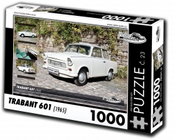 Puzzle Auto d’epoca Retro - Trabant 601 (1965) 1000 pezzi