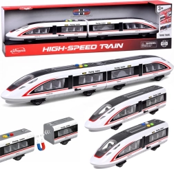 Treno ad alta velocità magnetico da 57 cm con luci e suoni