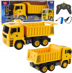 Camion ribaltabile RC 1:18 con luci LED