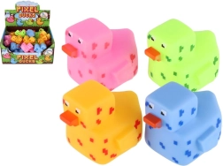 Paperella di gomma da bagno in stile pixel 5 × 7 cm