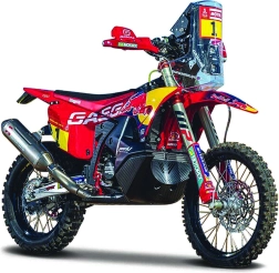 motocicletta bburago 1:18 red bull ktm rally gasgas rx450f – dakar 2023