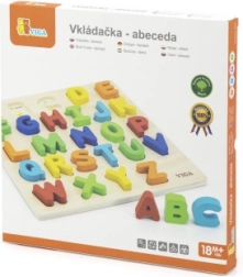 Puzzle in legno con lettere per bambini