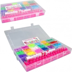 elastici per intrecciare in organizzatore 35 × 22 × 5 cm