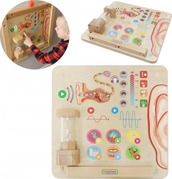 Masterkidz Tavola Educativa Sensi Visivi Montessori