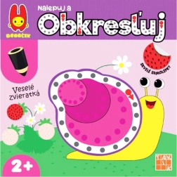 Attacca e ricalca: allegri animaletti – quaderno creativo per bambini 3+