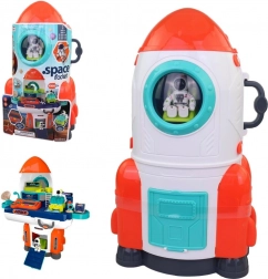 Navicella spaziale con accessori a batterie