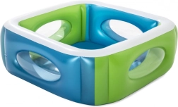 Piscina gonfiabile con finestre per bambini - 168 cm x 168 cm x 56 cm