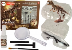 Set archeologico 2 in 1 scheletro di dinosauro Tirannosauro