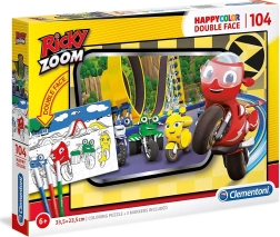 Puzzle Clementoni Ricky Zoom 104 pezzi a doppia faccia