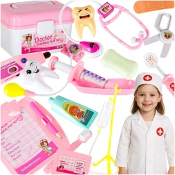 Valigetta del dottore per piccoli medici con suoni, 35 pezzi