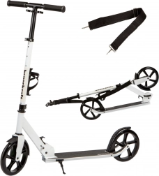 Monopattino urbano pieghevole per bambini e teenager, ruote da 200 mm con portaborraccia