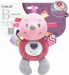 Riccio di peluche interattivo con lucina e melodie
