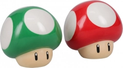 Spargisale e pepiera in ceramica Super Mario – funghi
