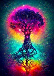 Puzzle Albero dell'universo 1000 pezzi