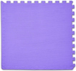Tappeto in schiuma viola per bambini