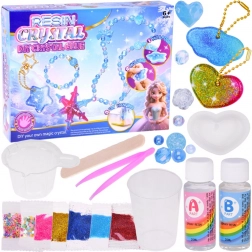 Kit creativo fai-da-te per gioielli cristallini – ciondoli e collane