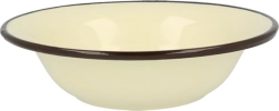 Silesia Rybnik ciotola smaltata 7,45 l color crema