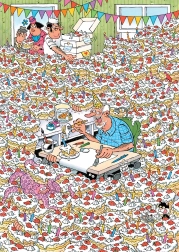 Puzzle JUMBO Jan van Haasteren Expert: Urrà, Jan compie 90 anni! 500 pezzi