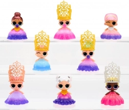 l.o.l. surprise princess baby sisters – bambolina con cambio di colore (1 pz)